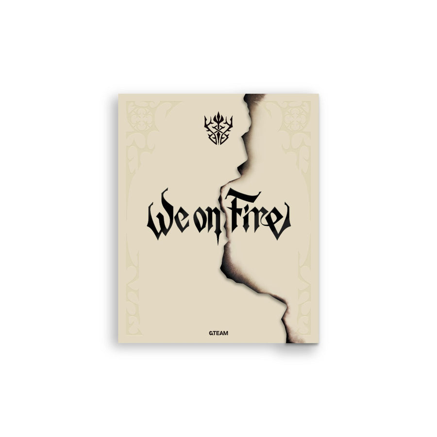 &TEAM - 3rd EP [We on Fire] LIMITED EDITION - Album Kpop