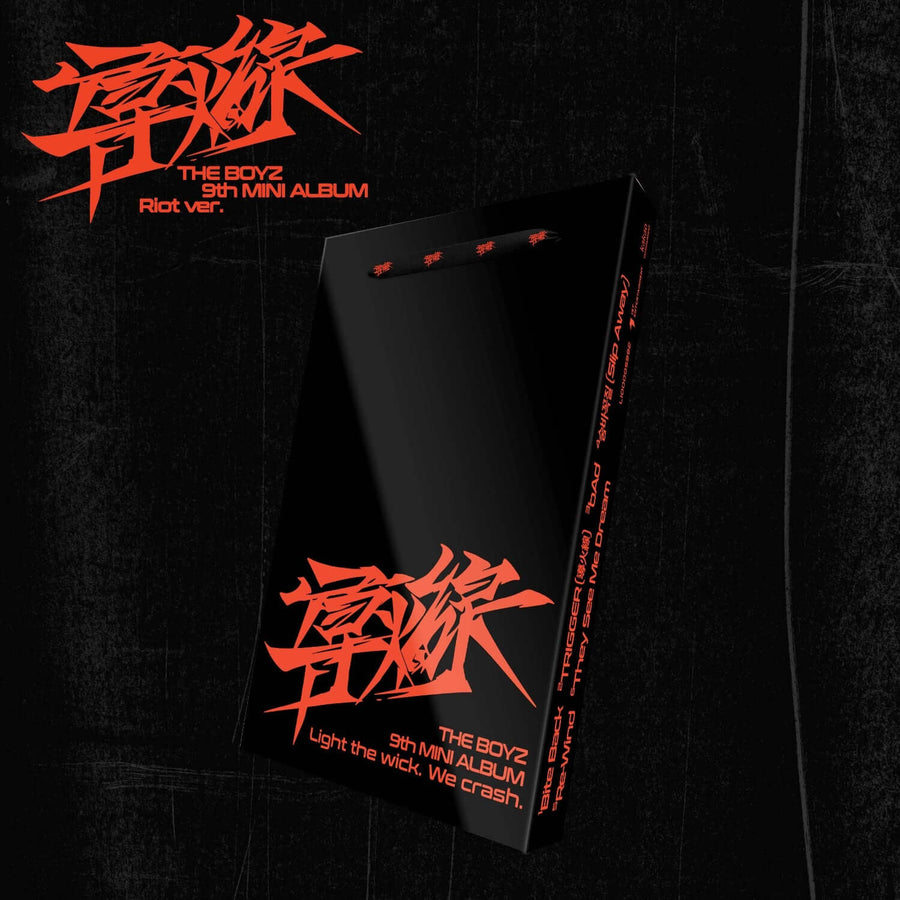 THE BOYZ - 9th Album [導火線 ] Standard (Riot Ver.) - Album Kpop