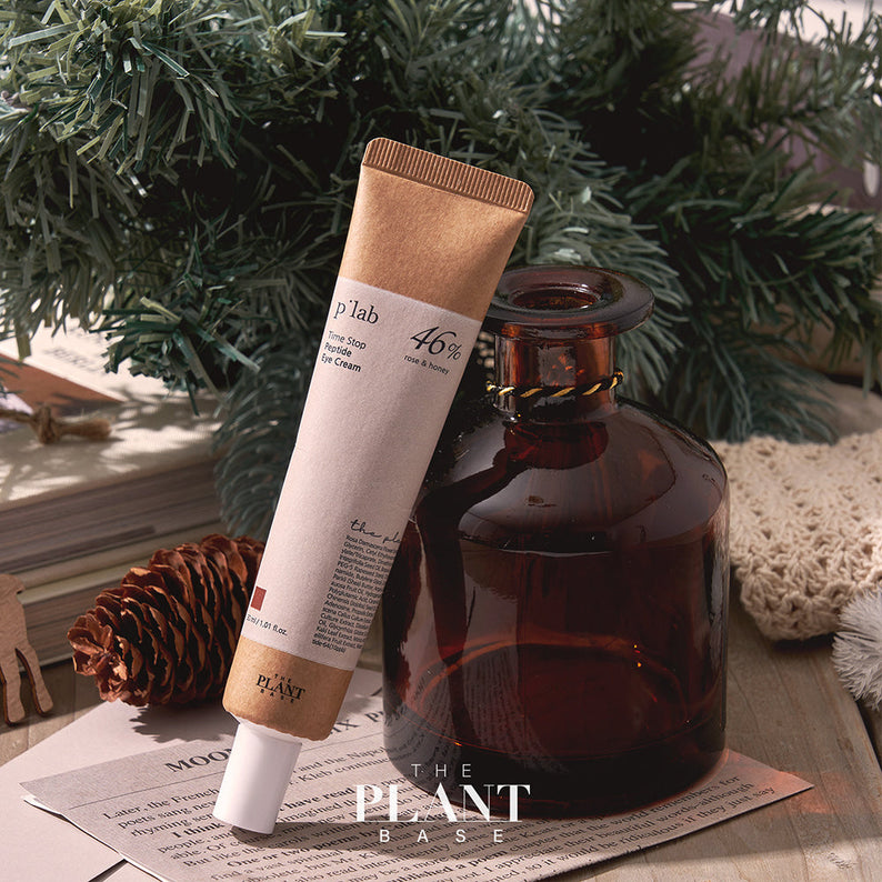THE PLANT BASE Time Stop Peptide Eye Cream 30ml disponible sur Ma petite Coree, ton Eshop 100% K-beauty en direct de Seoul