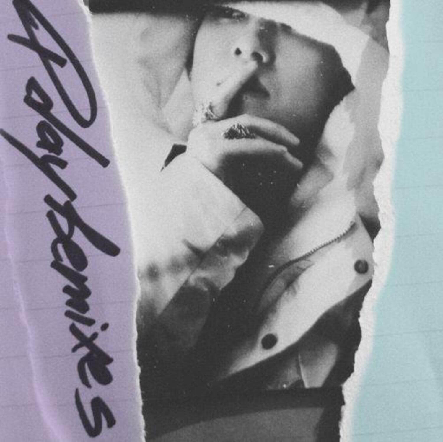 THE QUIETT - [Q DAY REMIXES] - Album Kpop, visuel monochrome du groupe THE QUIETT dans une ambiance vintage