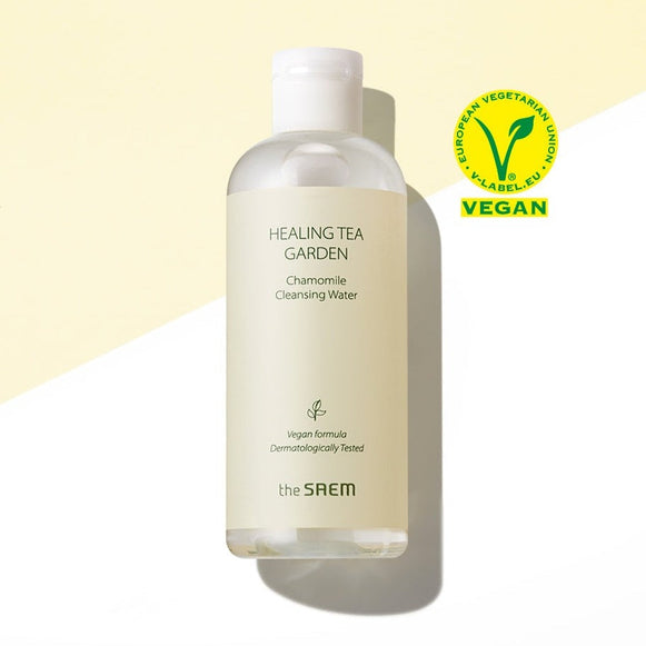 THE SAEM Healing Tea Garden Chamomile Cleansing Water 300ml disponible sur Ma petite Coree, ton Eshop 100% K-beauty en direct de Seoul