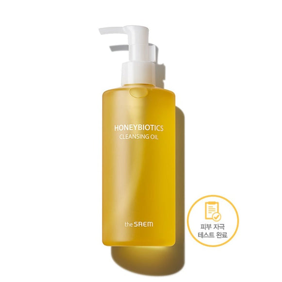 THE SAEM Honeybiotics Cleansing Oil 300ml disponible sur Ma petite Coree, ton Eshop 100% K-beauty en direct de Seoul