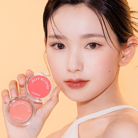 THE SAEM Jelly Blusher 4.5g disponible sur Ma petite Coree, ton Eshop 100% K-beauty en direct de Seoul