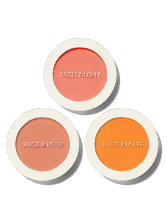 THE SAEM Saemmul Single Blusher (Yellow & Orange) 5g disponible sur Ma petite Coree, ton Eshop 100% K-beauty en direct de Seoul