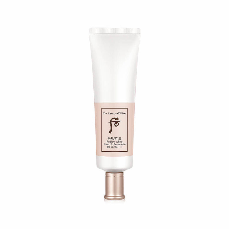 THE WHOO Radiant White Tone-up Sunscreen SPF0+PA++++50ml disponible sur Ma petite Coree, ton Eshop 100% K-beauty en direct de Seoul