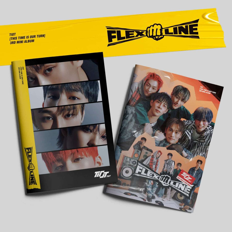 TIOT - 3rd Mini Album [FLEX LINE] (Photobook ver.) (Random 1 of 2) - Album Kpop