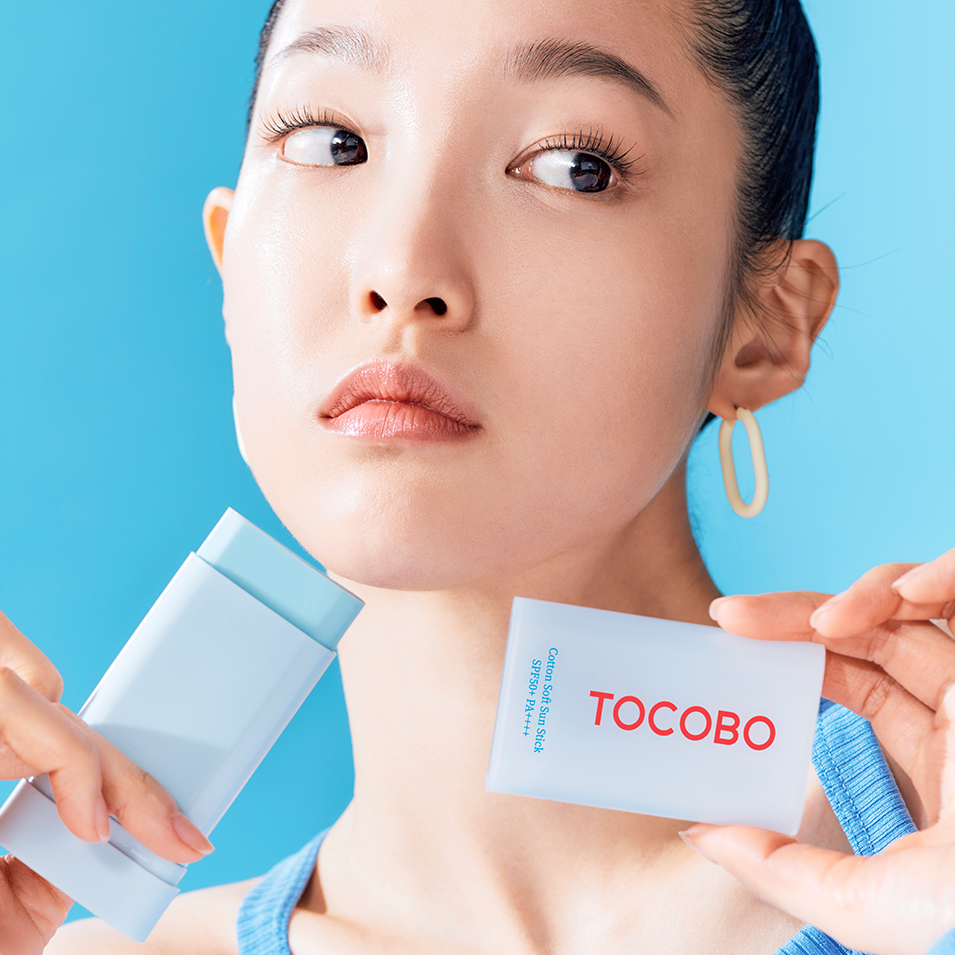TOCOBO Cotton Soft Sun Stick disponible sur Ma petite Coree, ton Eshop 100% K-beauty en direct de Seoul