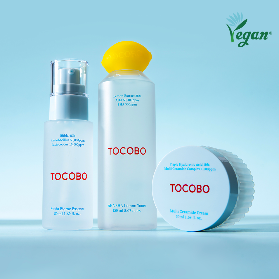 TOCOBO Basic Trio Set (Essence, Toner & Cream) en stock sur Ma Petite Corée