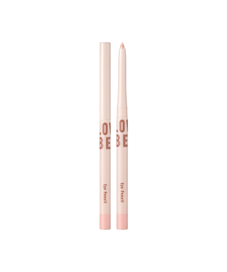 TONY MOLY Aegyo Beam Drawing Pencil, marque TONY MOLY, crayons maquillage rose, sur fond noir, photo produit