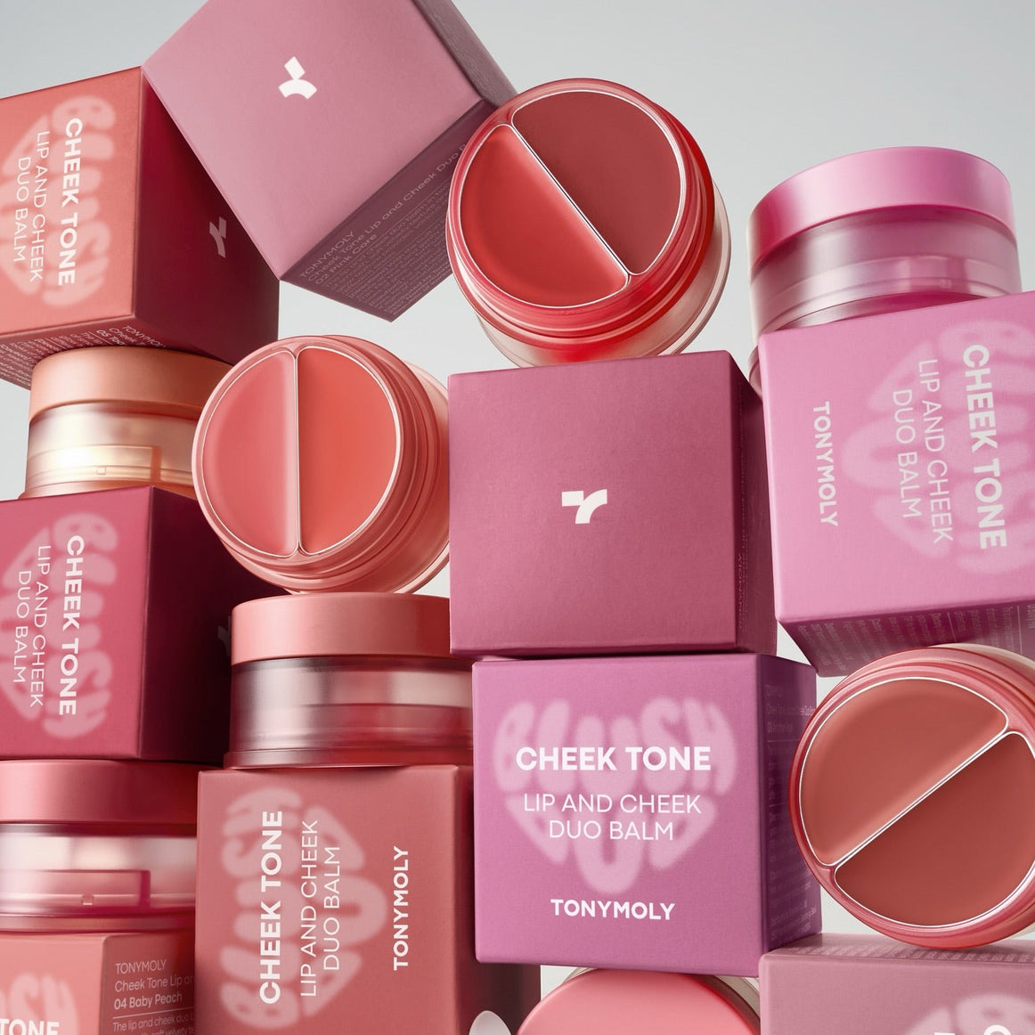 TONY MOLY Cheek Tone Lip & Cheek Duo Balm