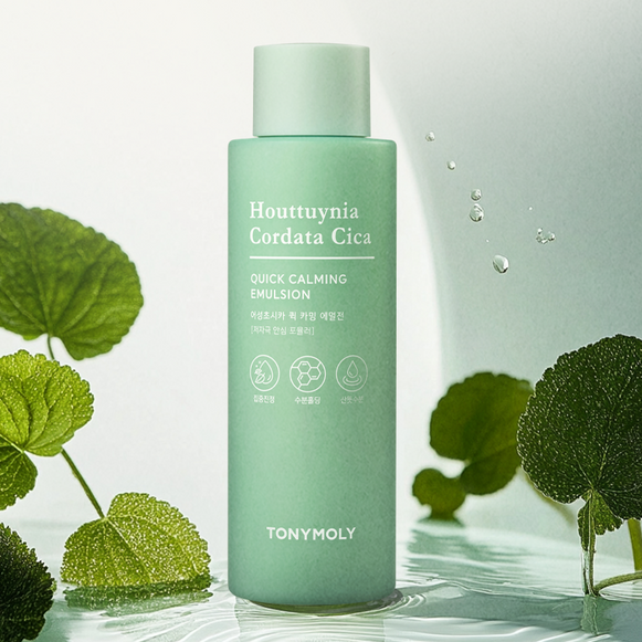 TONYMOLY Cordata Cica Quick Calming Emulsion