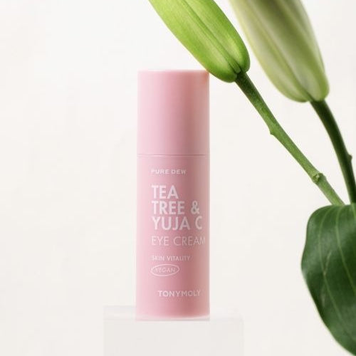 TONYMOLY Pure Dew Tea Tree & Yuzu Seed Vitality Eye Cream 30ml