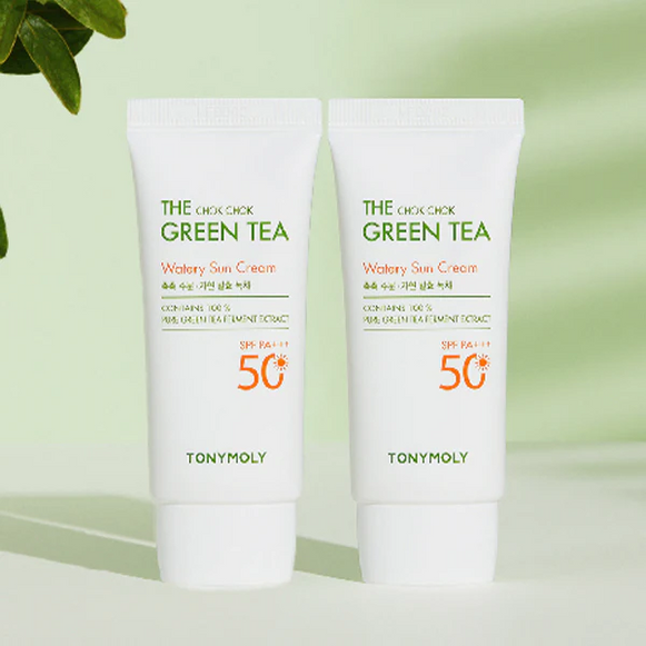 TONYMOLY The Chok Chok Green Tea Watery Sun Cream 50ml