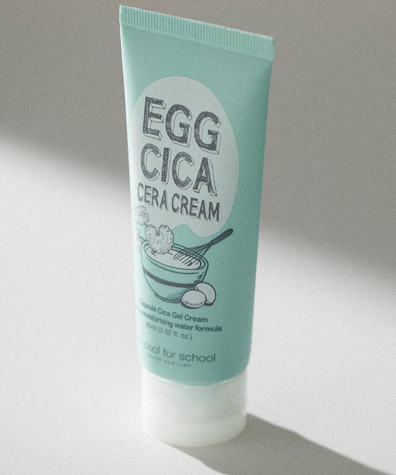 TOO COOL FOR SCHOOL Egg Cica Cera Cream 50ml disponible sur Ma petite Coree, ton Eshop 100% K-beauty en direct de Seoul