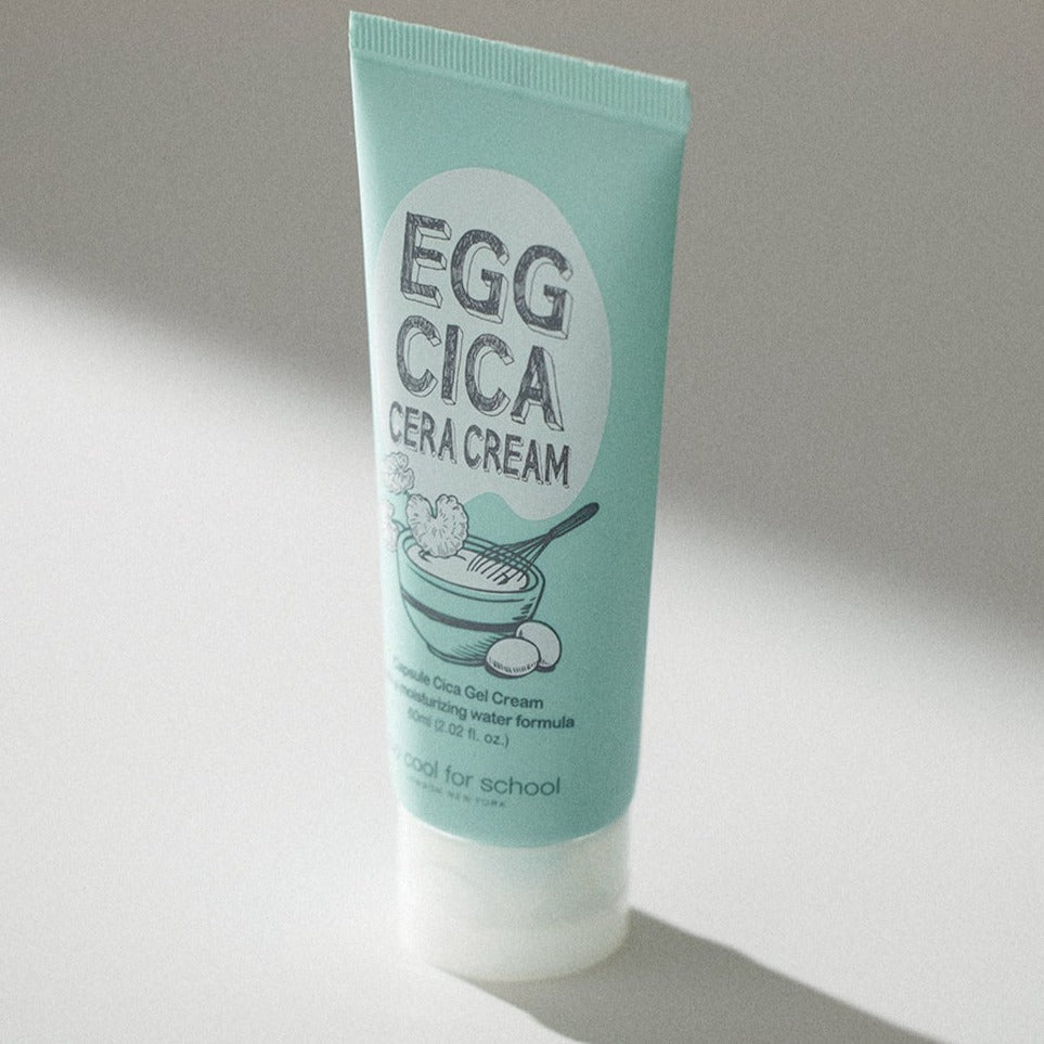 TOO COOL FOR SCHOOL Egg Cica Cera Cream 50ml disponible sur Ma petite Coree, ton Eshop 100% K-beauty en direct de Seoul