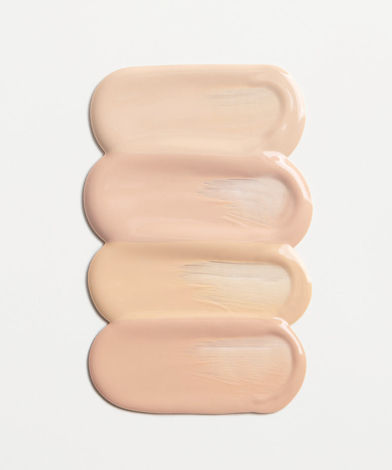 TOO COOL FOR SCHOOL Fixing Dew Cushion [Main Product + Refill] en gros plan, coussins crème beige sur fond clair.