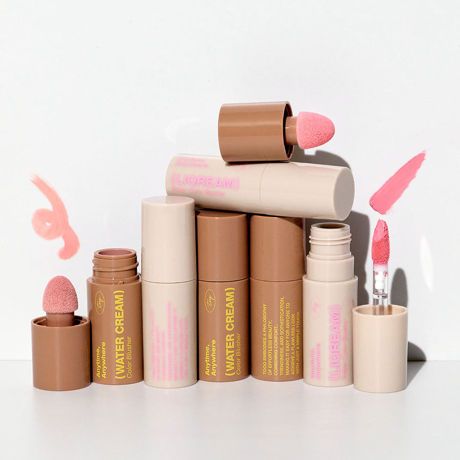 TOOQ Water Cream & Likurim Watercolor Blusher 5.5g