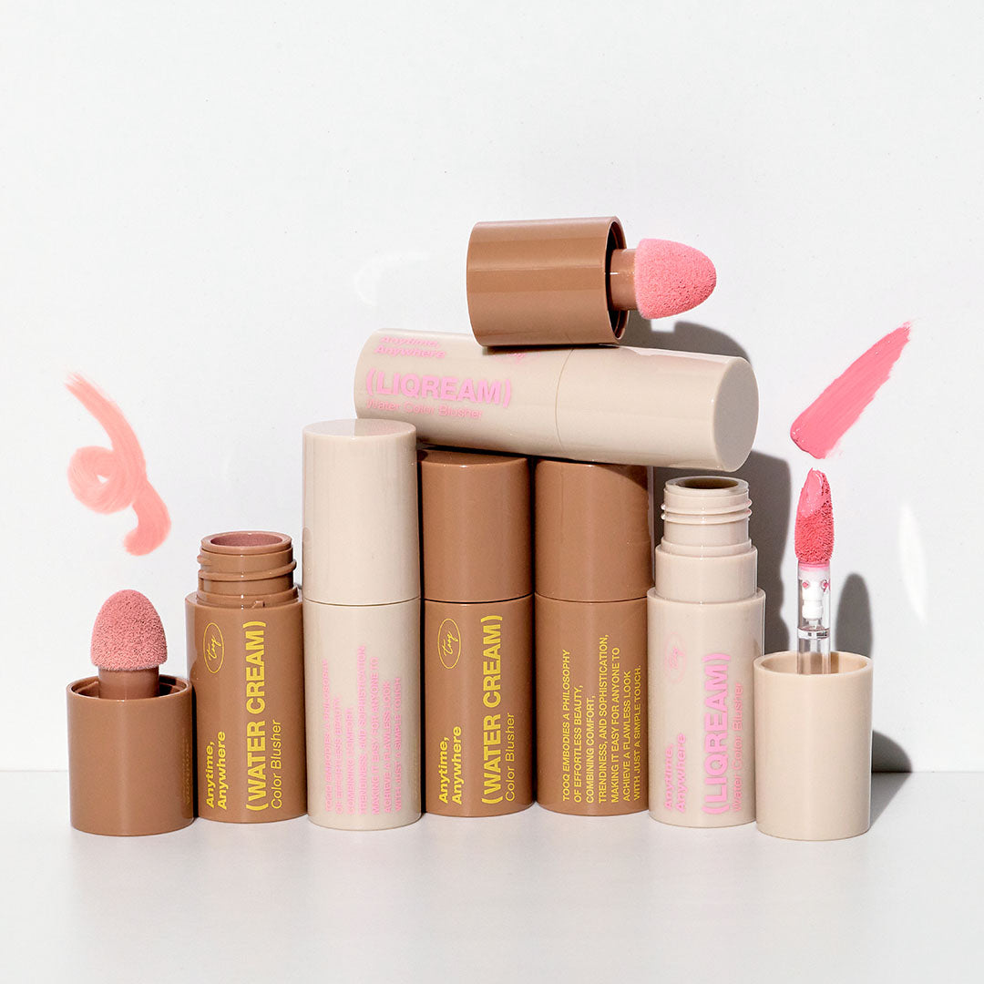 TOOQ Water Cream & Likurim Watercolor Blusher 5.5g