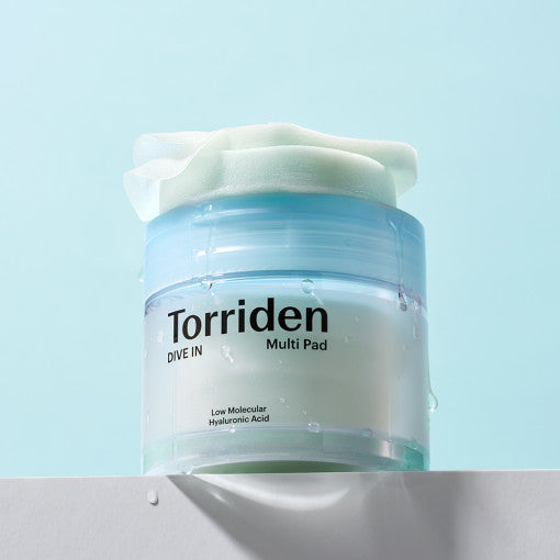 TORRIDEN Dive In Low Molecular Hyaluronic Acid Multi Pad 80p 160ml disponible sur Ma petite Coree, ton Eshop 100% K-beauty en direct de Seoul