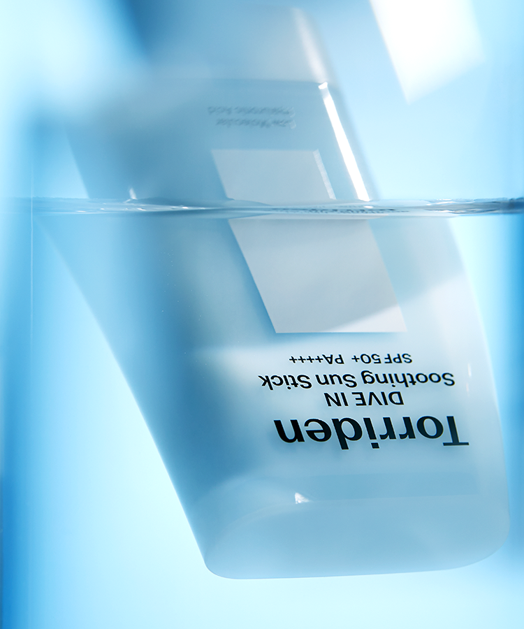 TORRIDEN Dive In Soothing Sun Stick SPF50+PA++++ 19g dans l'eau, protection solaire, facile à appliquer, protection UV optimale