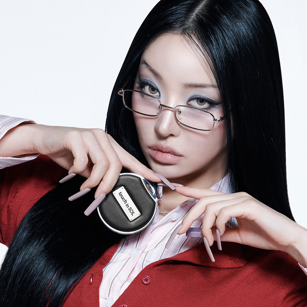 TOUCH IN SOL Blackwear Skin Cover Cushion (Main Product + Refill)