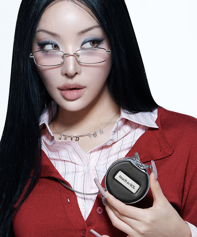 TOUCH IN SOL Blackwear Skin Cover Cushion (Main Product + Refill)