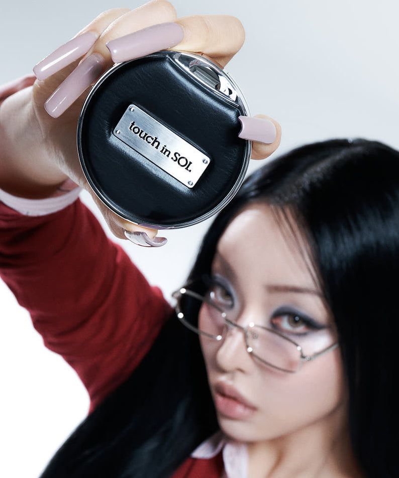 TOUCH IN SOL Blackwear Skin Cover Cushion (Main Product + Refill)