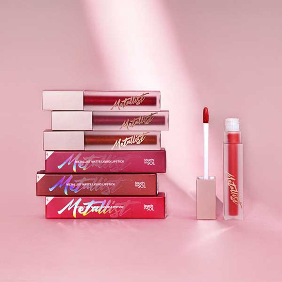 TOUCH IN SOL Metallist Matte Liquid Lipstick disponible sur Ma petite Coree, ton Eshop 100% K-beauty en direct de Seoul