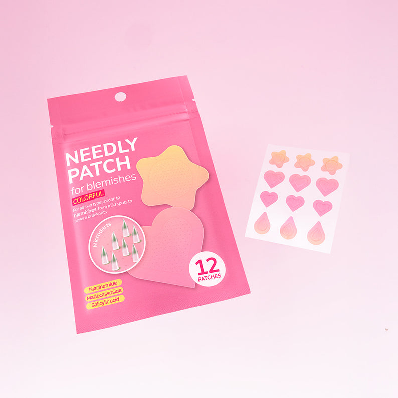 NEEDLY Patch for Blemishes Colorful 12 Patches