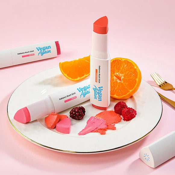 TOUCH IN SOL Vegan Again Radiance Cream Blush Stick en stock sur Ma Petite Corée