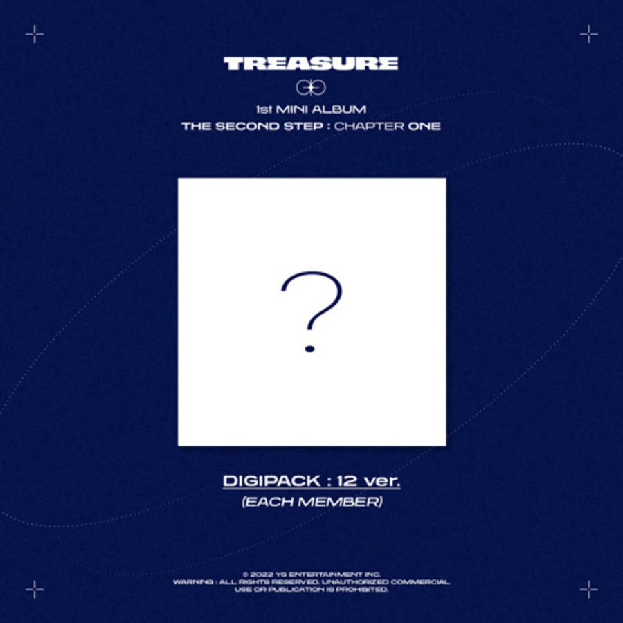 TREASURE - 1st MINI ALBUM [THE SECOND STEP : CHAPTER ONE] (DIGIPACK ver.) (SET) - Album Kpop