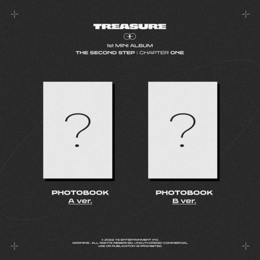 TREASURE - 1st MINI ALBUM [THE SECOND STEP : CHAPTER ONE] (PHOTOBOOK B ver.) - Album Kpop
