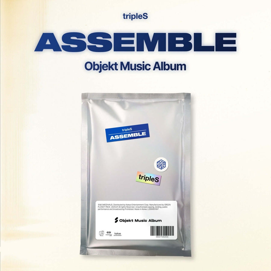 TRIPLES - [ASSEMBLE] (Objekt Music Album) - Album Kpop