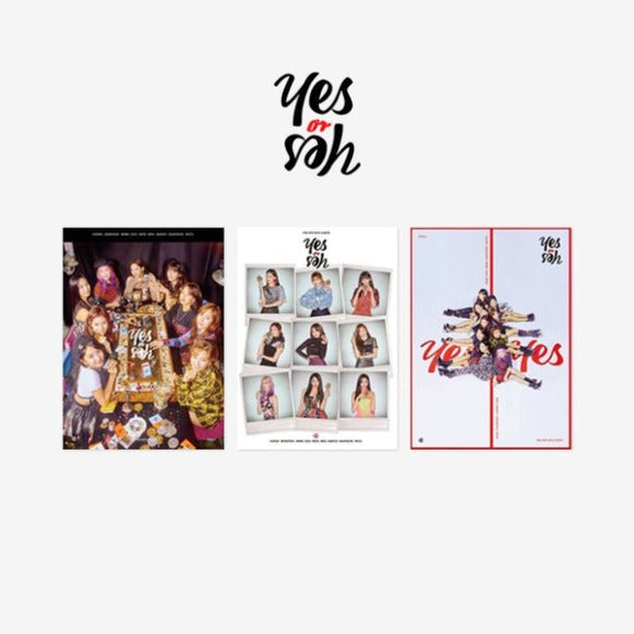 TWICE YES or YES 6th Mini Album (Random Ver.) disponible sur Ma petite Coree, ton Eshop 100% K-beauty en direct de Seoul