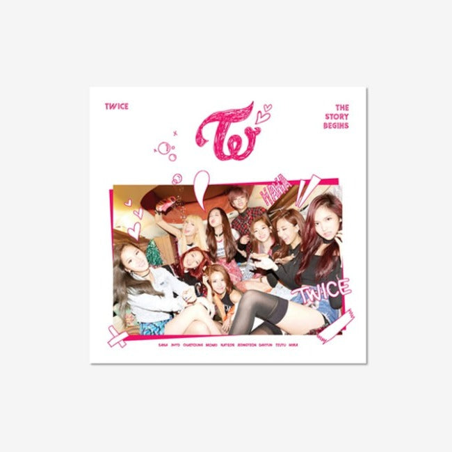 TWICE THE STORY BEGINS 1st Mini Album en stock sur Ma Petite Corée