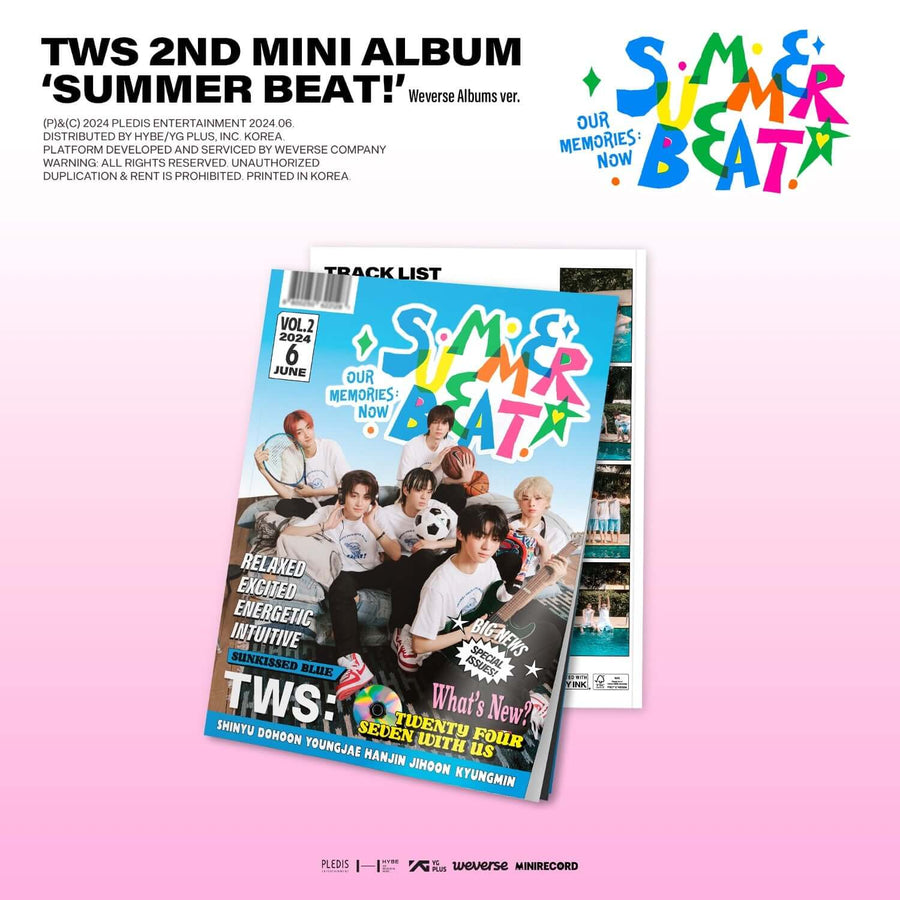 TWS - 2nd Mini Album [SUMMER BEAT!] (Weverse Albums ver.) - Album Kpop