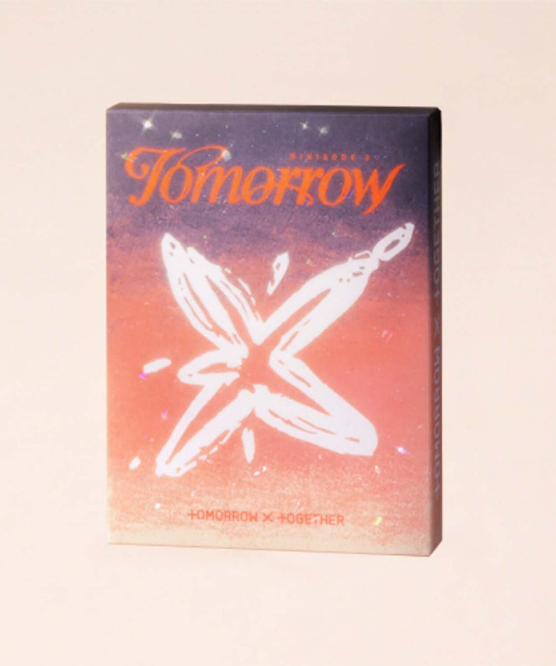 TXT - [minisode 3 TOMORROW] (Light Ver.) (Set of 5) - Album Kpop : coffret édition lumineuse sur fond clair