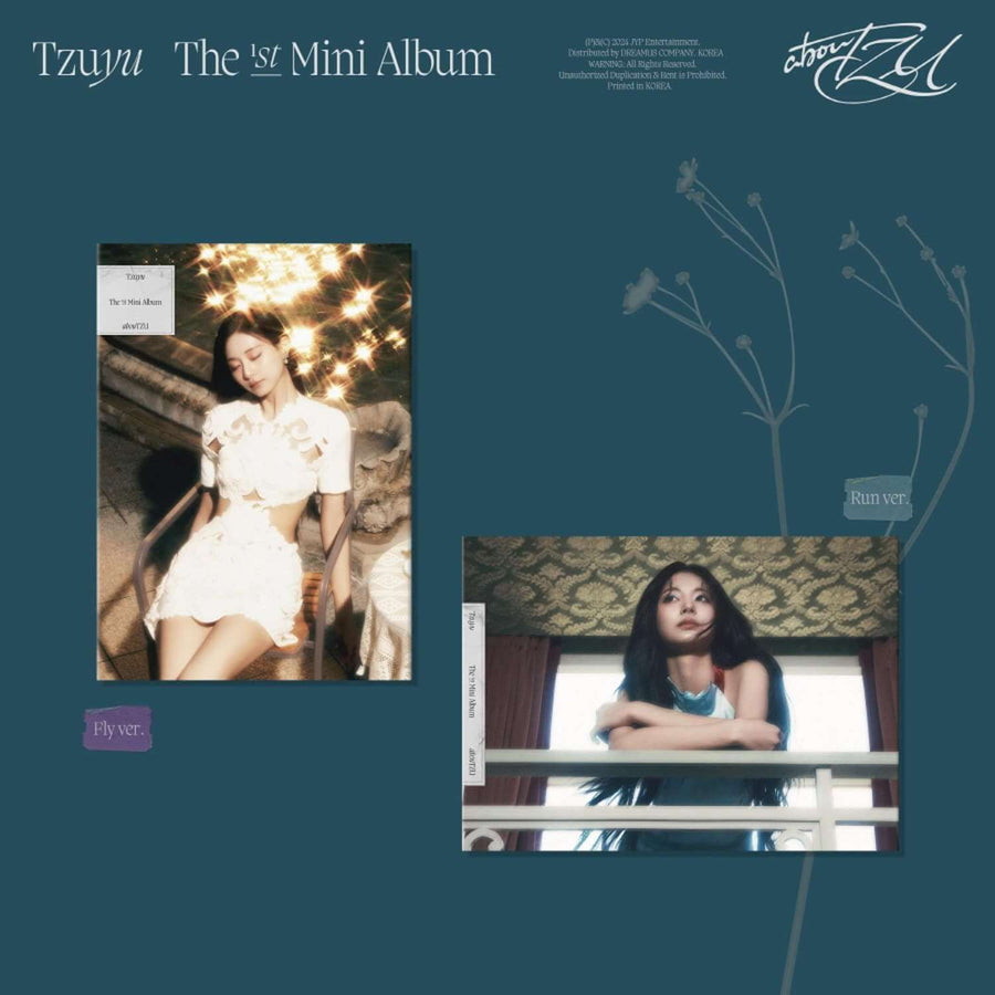 TZUYU - 1st Album [abouTZU] (Run ver. / Fly ver.) (Random) - Album Kpop