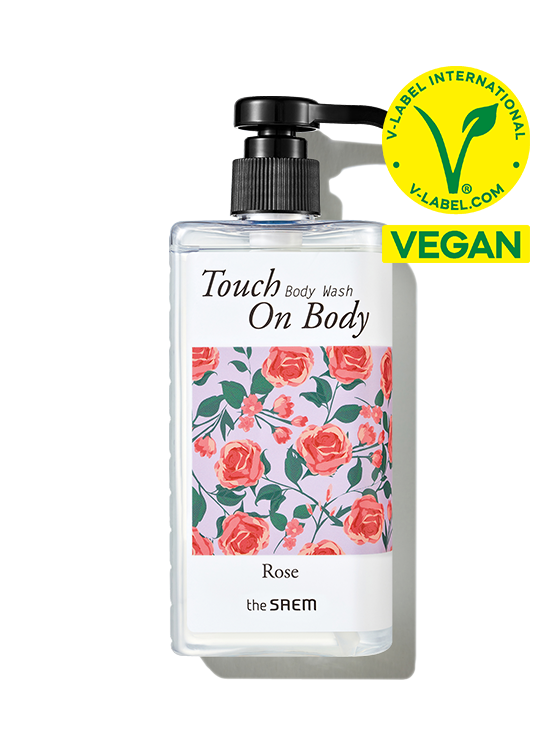 THE SAEM  Touch On Body Rose Body Wash 300ml