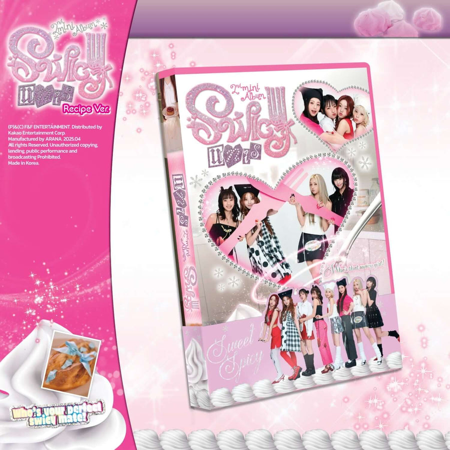 UNIS - 2nd Album [SWICY] (Recipe Ver.) - Album Kpop
