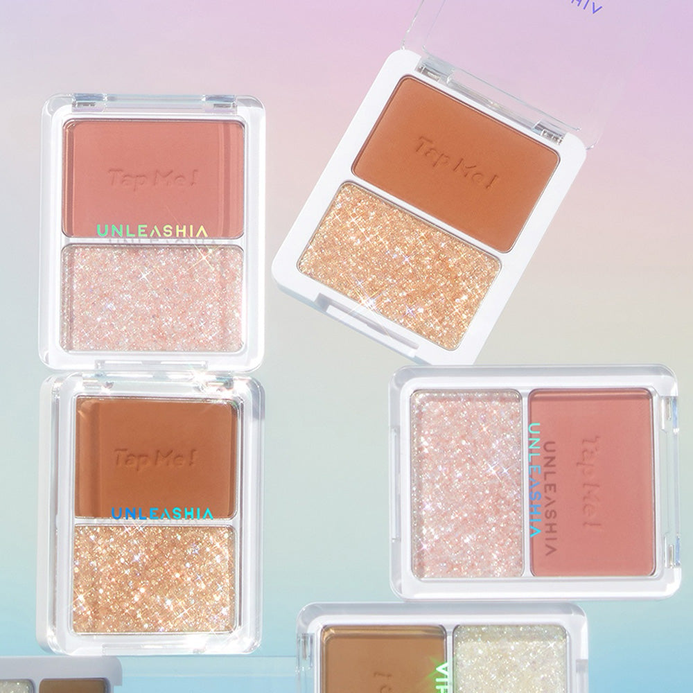 UNLEASHIA tap me palette duo disponible sur Ma petite Coree, ton Eshop 100% K-beauty en direct de Seoul