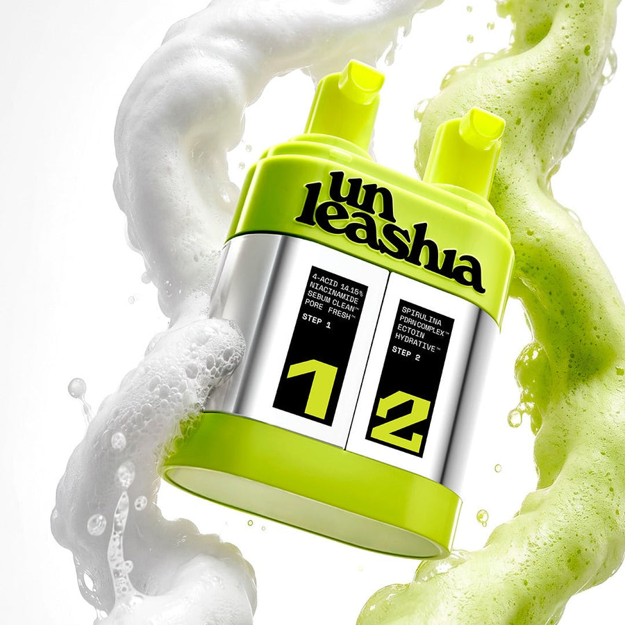 UNLEASHIA Two-Step Zero Pore Overnight Bubble Mask