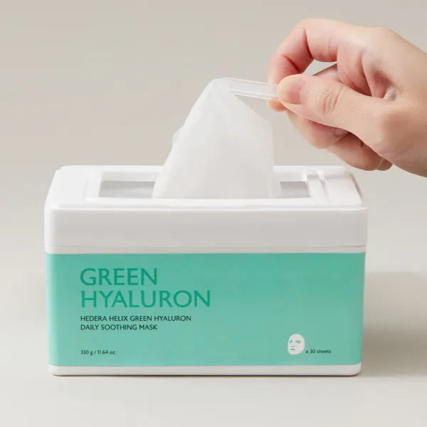 MILK TOUCH Western Pine Green Hyalueonic Daily Soothing Mask