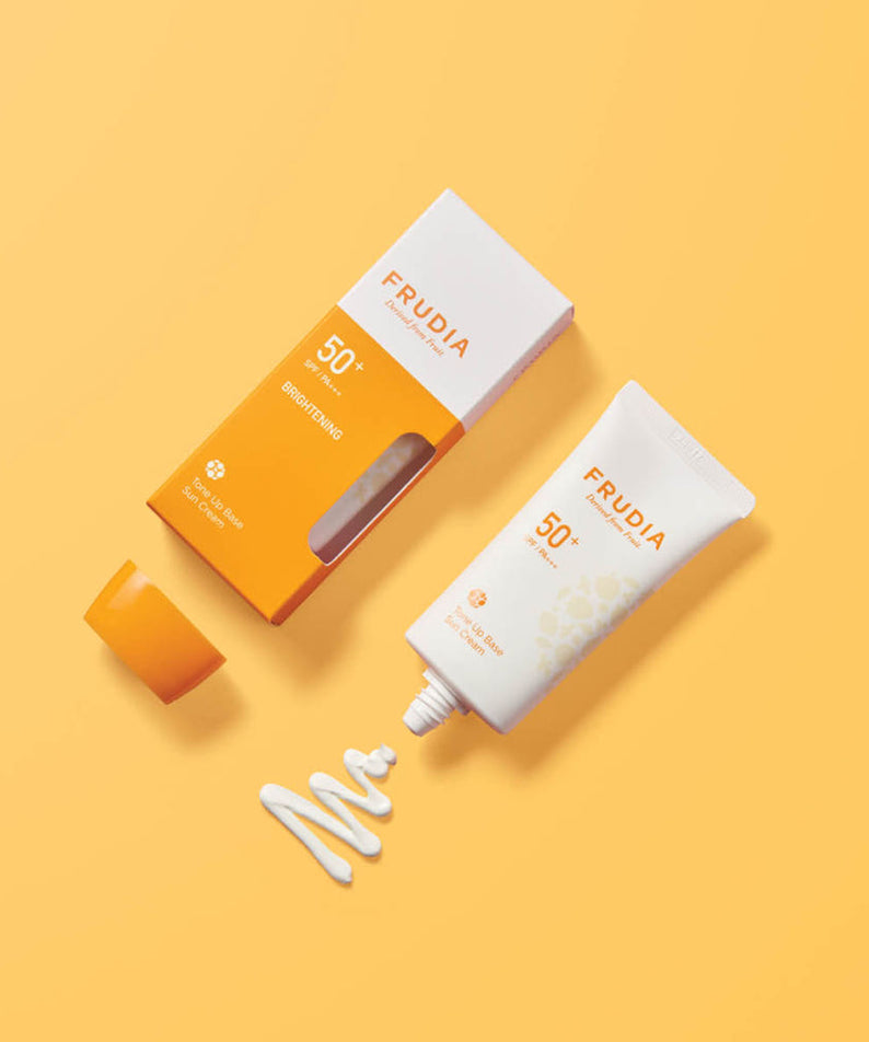 FRUDIA Vitality Tone-Up Base Sunscreen/Ultra-Adhesive Base 50g