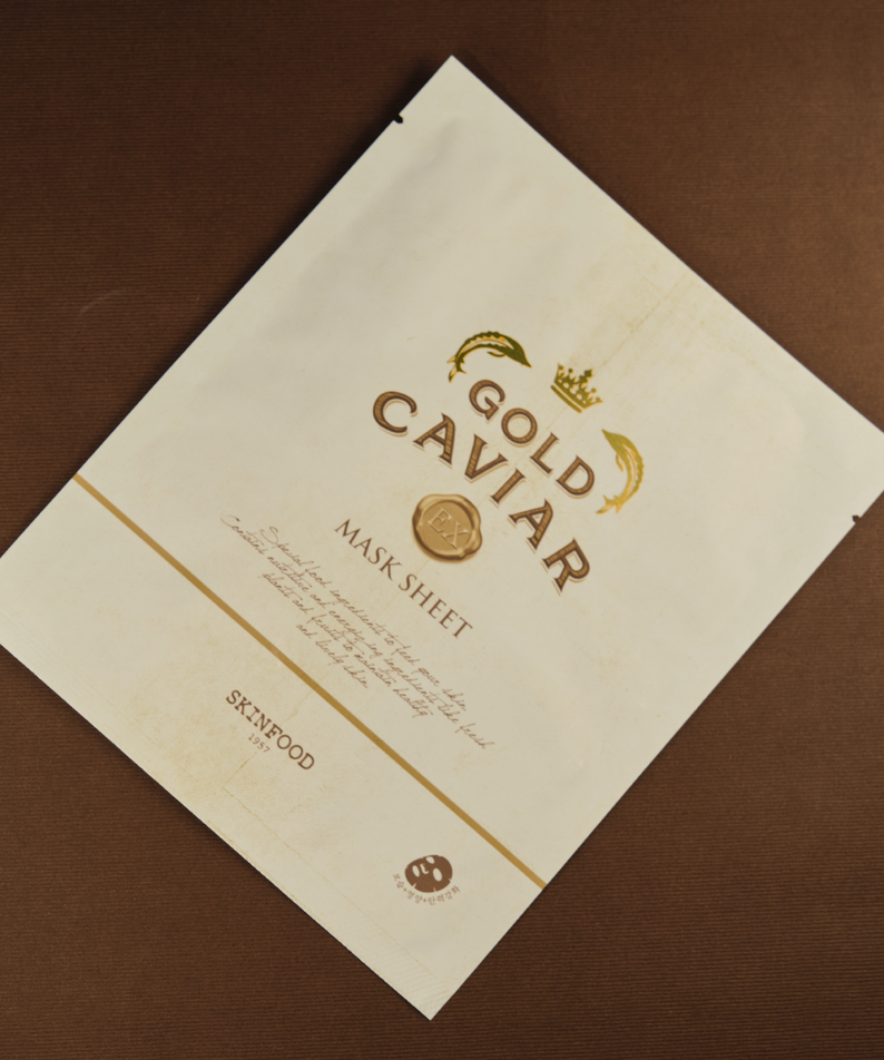 SKINFOOD Gold Caviar EX Mask Sheet