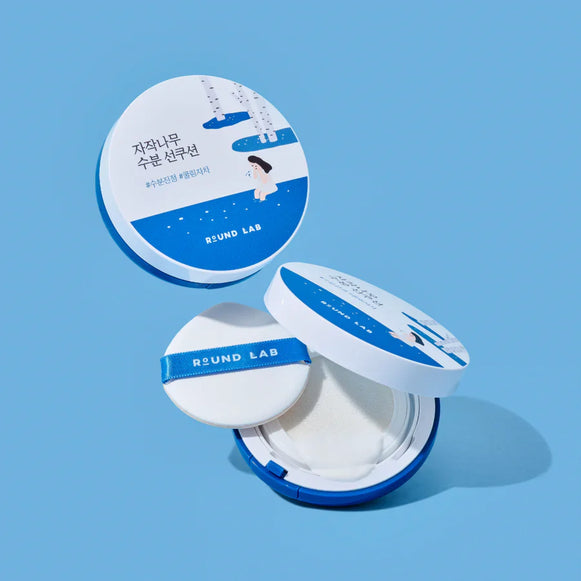 ROUND LAB Birch Juice Sun Cushion 15g disponible sur Ma petite Coree, ton Eshop 100% K-beauty en direct de Seoul