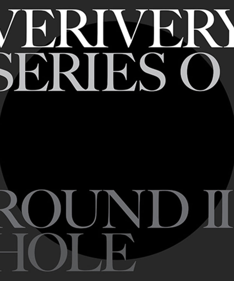 VERIVERY - 6th MINI ALBUM SERIES 'O' [ROUND 2 : HOLE](LOCK ver.) - Album Kpop sur fond noir, visuel “Hole”