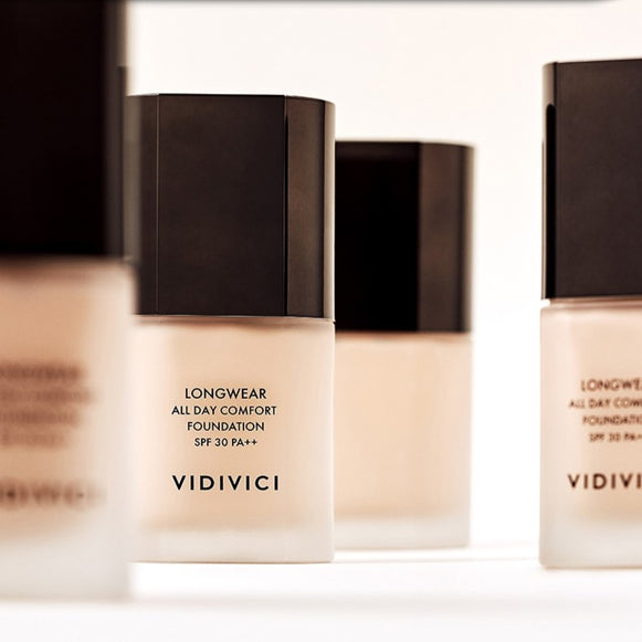 VIDIVICI Longwear All Day Comfort Foundation SPF 30 PA++ disponible sur Ma petite Coree, ton Eshop 100% K-beauty en direct de Seoul