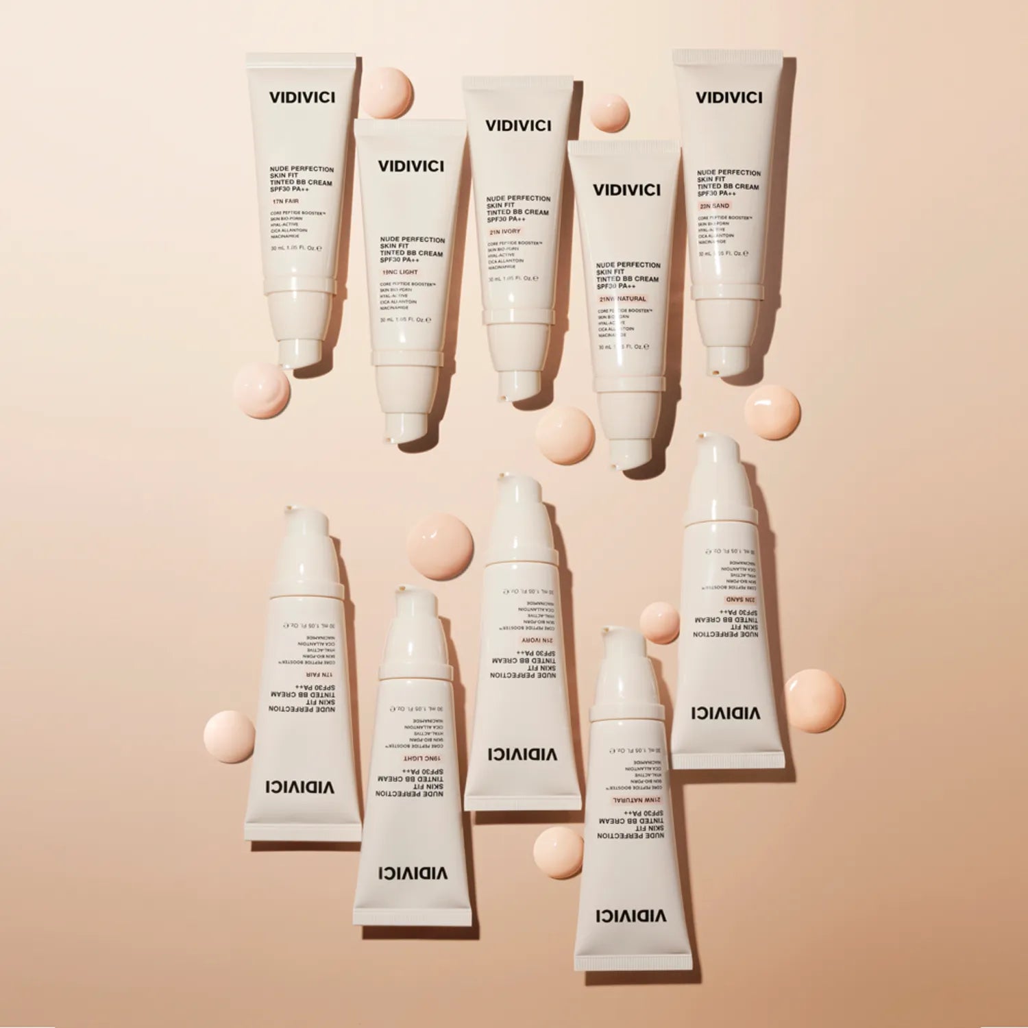 VIDIVICI Nude Perfection Skin Fit Tinted BB Cream SPF30 PA++ 30ml