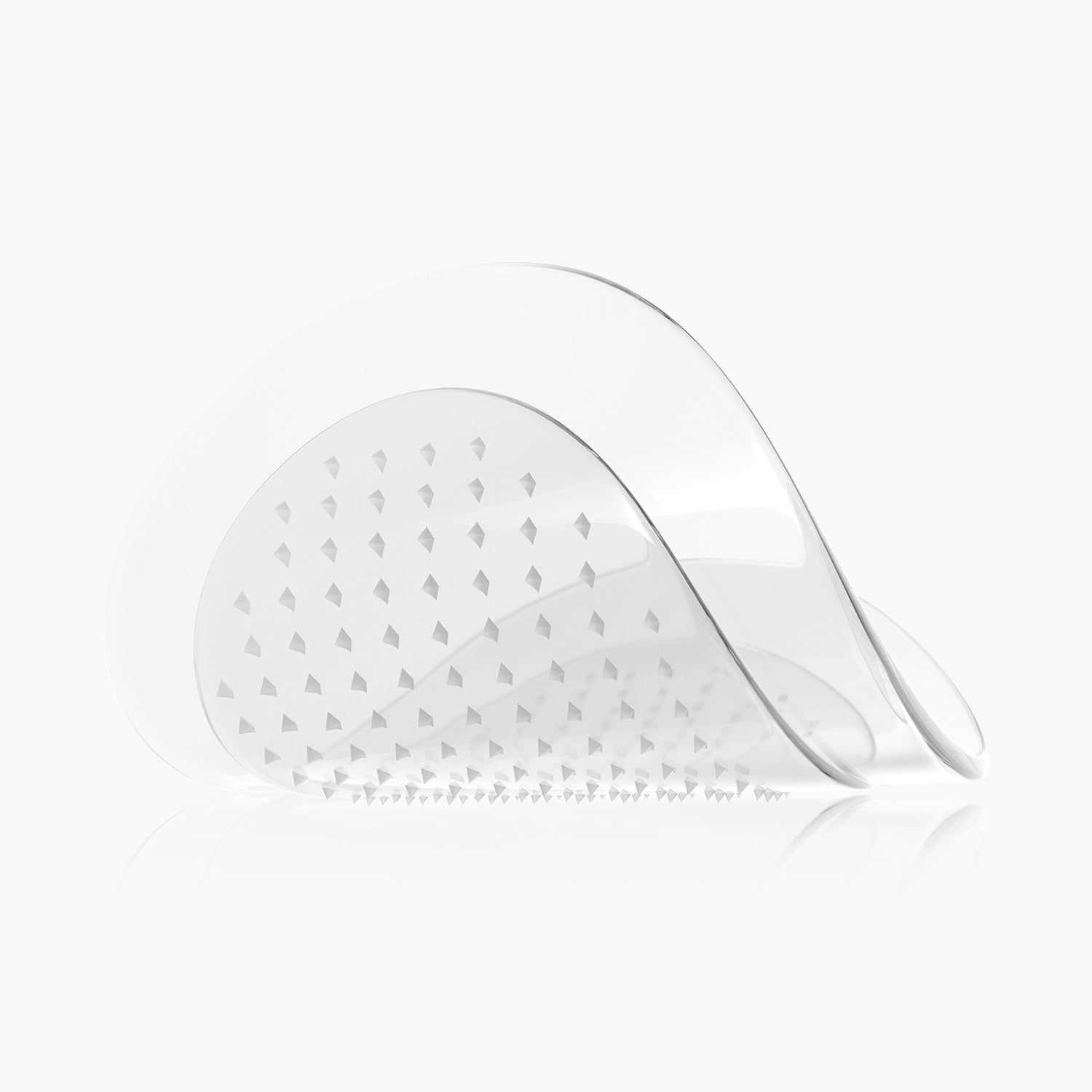 Décris l'image en français : VT COSMETICS  Garlic AC Riddle Shot Point Patch 9EA de VT COSMETICS, patch en forme de pointe, sur fond blanc.